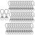 IPXEAD 100PCS Key Chain Clip Hooks, Swivel Clasps Lanyard Snap Hook, Keychain Hooks for Lanyard Key Rings Crafting silver Silver 1.4incnhes/100Pack