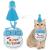 Amaxiu birthday hat scarf set for small dogs and cats cute pet birthday bandana party accessories puppy happy birthday decorations embroidered for girls boys kitten (blue)