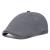 VOBOOM Cotton Washing Flat Cap Cabbie Hat Gatsby Ivy Irish Hunting Newsboy Dark Grey