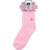 Earth Therapeutics Aloe Vera Socks   Infused with natural aloe vera & Vitamin E   Helps Dry Feet  Cracked Heels  Calluses  Rough Skin  Dead Skin - Use with your Favorite Lotions - Pink