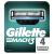 Gillette Mach3 Razor Refill Blades for Men, Packaging May Vary, Fresh, 4 Count 4 Razor Blades