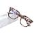 Madison Avenue Blue Light Blocking Glasses Oversized Fashion Blue Light Glasses for Women Anti Eyestrain & UV Protection Computer Eyeglasses (Grey Demi)