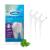 1 x 30 pcs. Dentek Comfort Clean dental floss sticks especially for molars - tooth cleaning of the rear interdental spaces - mint taste - fluoride - toothpick 30 pieces (1 -pack) Comfort clean 30 pieces (1 Pack)