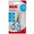 NUK Baby Nail Scissors Safe and Precise 1 Piece Blue