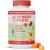 Kids Formula & Fiber Daily Gummy Multivitamin: Fiber For Digestive Health, Vitamin C, D3, & Zinc For Immunity, Omega 3 Fish Oil (EPA & DHA), B6, Methyl B12, 120 Count (30 Day Supply) Kids Formula w/ Fiber