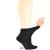 Yomandamor Women's Non-binding Bamboo Flat Knit Ankle Casual/Diabetic Socks with Seamless Toe 5 Pairs L size