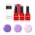 Bluesky Gel Nail Polish Set Luscious Lilacs Satin Sheets Nd01 Lavender Neon23 Lilac Longing 80548 3 x 5 ml Purple Mauve (Requires Curing Under UV or LED Lamp) Lilacs 5 ml (Pack of 3)