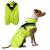 DOGOPAL Dog Raincoat - Reflective Dog Raincoats Waterproof for Small Medium and Large Dogs with Leash Hole (Yellow L) L Yellow