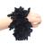 AUEAR, 2 Pack Volumising Scrunchie Big Hair Tie Ring Hijab Volumizer Khaleeji Hair Scrunchie (Black) 2 Count (Pack of 1) Black