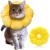 IOSPKKIO Halskrause Cat adjustable neck rope cat collar for cats small dogs after surgery soft sunflower cat restoring collar collar m