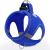 Joytale dog harness Small dogs reflective soft padded dog dishes air-mesh breast dishes for puppies Little dogs S K nigsblau S-breast: 38-42cm royal blue