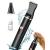oneisall Cat Clippers with Double Blades Silent Cat Paw Trimmer Paw Trimmer Shaver for Cats Dogs Hair Between Paws Face Ears Eyes Black