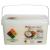 Coconut Oil - Food Grade - 7 lbs in a PP microwavable container, resealable lid & removable handle