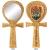 SUMMIT COLLECTION Ankh Egyptian Mirror Collectible Egypt God Religious Symbol Figurine