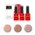 Bluesky Gel Nail Polish Set AW21 Autumn and Winter 2021 Collection Set 2 Nude Pink Peach Light Brown Long Lasting Chip Resistant 10 ml (Requires Drying Under UV LED Lamp) Multi Set 2