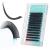 Eyelash extension ellipse flat eyelash matt black single eyelashes for 1: 1 silk individual split tips flat eyelash extensions (1 piece (1 erpack) 0.20 d 8-15mm mix)