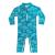 weVSwe Baby Toddler Boy Swimsuit UPF 50+ Sun Protection Rash Guard Swimwear with Crotch Zipper 0-3 Years 12-18 Months Green Leaves