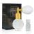 AOOWU Glitter Powder Spray Shiny Body Glitter Spray for Women Highlighter Loose Powder Spray Shimmer Sparkle Pearl Powder Makeup Spray for Body Hair Face and Clothing Colorful Silver