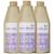 Eco-Mate - Lavender Concentrated Laundry Liquid - 500ml (Pack of 3) - Eco Friendly - 100% Plant-Based & Biodegradable Non-Bio Laundry Detergent - Natural Ingredients - Fresh & Calming Fragrance