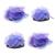 Ornaments for Aquariums 4 Pieces Artificial Coral Ornament Coral Underwater Plant for Fish Tank Decoration (Navy Blue)