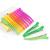 AIMIKE 12 Sectioning Hair Clips Professional Hair Clips for Styling Non Slip No-Trace Hairdresser Clips with Silicone Band Salon and Home Crocodile Clips for Hairdresser Women Men- Neon Color 10.9cm 12 neon