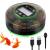 Petbank Automatic Fish Feeder for Aquarium - Auto Food Dispenser with Timer - Rechargeable Timer Feeder with USB Cable & LCD Display - Auto Fish Feeder with Moisture-Proof Design of Fish Food Green CY-109