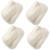 Lambs Wool for Toes Soft Feet Cushion Toe Separator Lambs Wool Corn Cushion Pads Blister Prevention Bunions Callus Remover Cushions Hammer Toe Relief for Shoes or Feet  3/8 oz (4 Pcs)