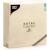 Papstar napkins tissue napkins champagne royal collection 1/4 fold size 40 x 40 cm 1 x 50 pack champagne / cream single