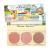 theBalm Highlighting Powder Cheek Palette  Face Sculpting Kit  Fade Resistant Blushes/Bronzers  Balm (Springs  Beach and Desert)  0.16 ounces