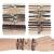 YONOY 25 Pcs Hair Tie Bracelets for Women  5 Styles Boho Hair Ties for Girls Ponytail Holders  No Damage Hair Accessories for Thin Hair Curly Hair (5 Colors) Styles F