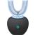 V-White Electric Toothbrush Adults - Ultrasonic U-Shaped Toothbrushes for Teeth Whitening - 360 Mouth Cleansing Hands free Gums Protection - Wireless Charging  LED Light - Waterproof IPX7 Certified Black