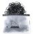 Hair tie hair tie girls 200 pieces of elastic hair tie hair tie small mini hair tie suitable for children hair braids wedding hairstyle small dreadlocks black black