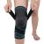 NTRH Knee Brace for Arthritis ACL and Meniscus Tear Adjustable Knee Sleeves for Sports Knee Support for Men and Women (single) Blue-L