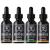 Striking Viking Beard Oil 4 Pack - Softening and Conditioning Beard Oil for Men - Citrus Vanilla Sandalwood & Cedarwood Variety Scents - Enriched with Argan & Jojoba Oils Sandalwood Vanilla Cedarwood Citrus 0.66 O...