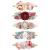 Cinaci 5 pieces delicate flower nylon headbands hair bands accessories for baby girls newborn infants toddlers children 5-pack s1