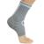NeoTech care ankle bandage - knitted bamboo fiber - medium compression - right or left - men & women - gray (1 unit size L) L (1 unit) 1