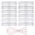 12 Pieces Reusable Eyebrow Stencil  Eyebrow Template with Elastic Band for Beginners(6 Styles) eyebrow distance 2.0cm