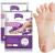 Foot mask 2-pack foot mask cornea Kallus remover peeling pull-decay calls of dead skin baby soft smooth touch feet men women peeling foot mask (lavender) lavender 2 pieces