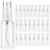DKBT 25 pc spray bottles Small 50ml spray Bottle mini atomizer spray bottle to fill plastic water spray bottle empty spray bottle for alcohol body care liquid cosmetics perfume