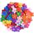 Coopay 120 Pieces Felt Flowers Fabric Flower Embellishments Assorted Colors for DIY Crafts