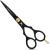 Candure Hairdressing Scissor Hair Scissor for Professional Hairdressers Barbers Stainless Steel Hair Cutting Shears for Salon Men Women Children and Adults 5.5" Inch Black