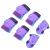 BOSONER Kids/Youth Knee Pad Elbow Pads for Roller Skates Cycling BMX Bike Skateboard Inline Rollerblading, Skating Skatings Scooter Riding Sports Blue / Purple Medium(6-15 years)