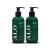 AL Lemongrass + Aloe Sanitizing Hand Gel - Clean Hands Clear Mind - On The Go Lemongrass + Aloe Hand Sanitizer Gel for Kids and Adults - (2 Pack Bottles 8oz)