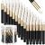 60 Pieces Lash Shampoo Brushes with Container  Eyelash Extension Cleansing Brush Nose Pore Cleaning Brush Peel off Blackhead Removing Tool Cosmetic Lash Cleanser Facial Cleansing Brushes (Black)