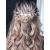 Vakkery Bride Flower Wedding Hair Vines Crystal Hair Piece Bridal Hair Accessories for Women and Girls (Silver)