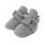 LACOFIA Baby Boys Girls Anti-Slip Soft Sole Slipper Booties Infant Winter Crib Shoes 6-12 Months C Dark Gray