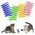 LAMXD 20 Pcs Cat Spring Toys Colorful Spring Cat Toy BPA-free Plastic Coil Spiral Springs Pet Interactive Toys for Cat Kitten Pets Novelty Gift