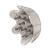 Shark XSKHD4DA FlexStyle Curl-Defining Diffuser, Attachment for Shark FlexStyle Blow Dryers, Styling Tool for Wavy, Curly, and Coily Hair, Enhance Natural Curls, Extendable Prongs, Stone