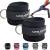 AOHO MOOON Comfortable Adjustable Padded Ankle Wrist Cuffs Neoprene Padded Straps D-Ring Glute Kickback for Cable Machine, Ideal for Glutes Exercises Black - Pair