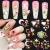 Dornail 3D Nail Charms for Acrylic Nails Crystal Heart Nail Rhinestones Star Moon Alloy Nail Art Charms Colorful Nail Gems Nail Decorations for Nail Art Rhinestones for Nails Supply (Style 1)